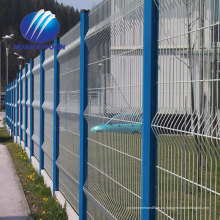 exportación de panel de cerca de alambre soldado a la cerca soldada con autógena revestida revestida pvc de la valla de Japón